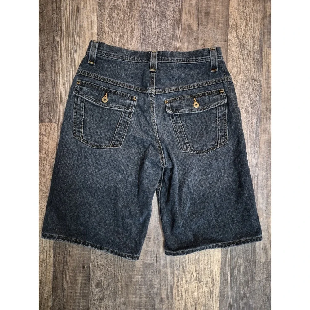 Vtg Lee Dungarees "Buddy Lee Approved" Denim Blue Jean Shorts Size 31 x 12 - Picture 1 of 9